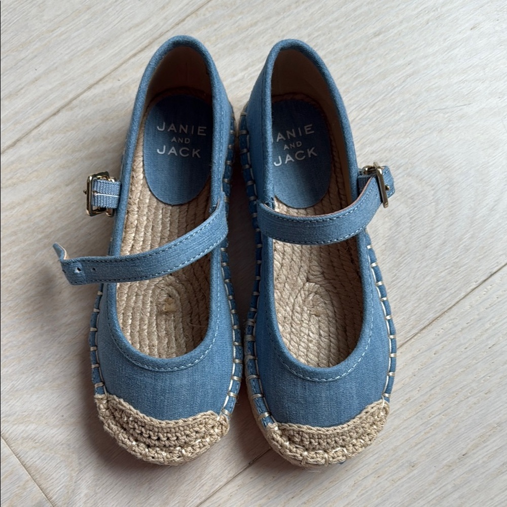 Janie and Jack “Chambray Espadrille Ballet Flat”
